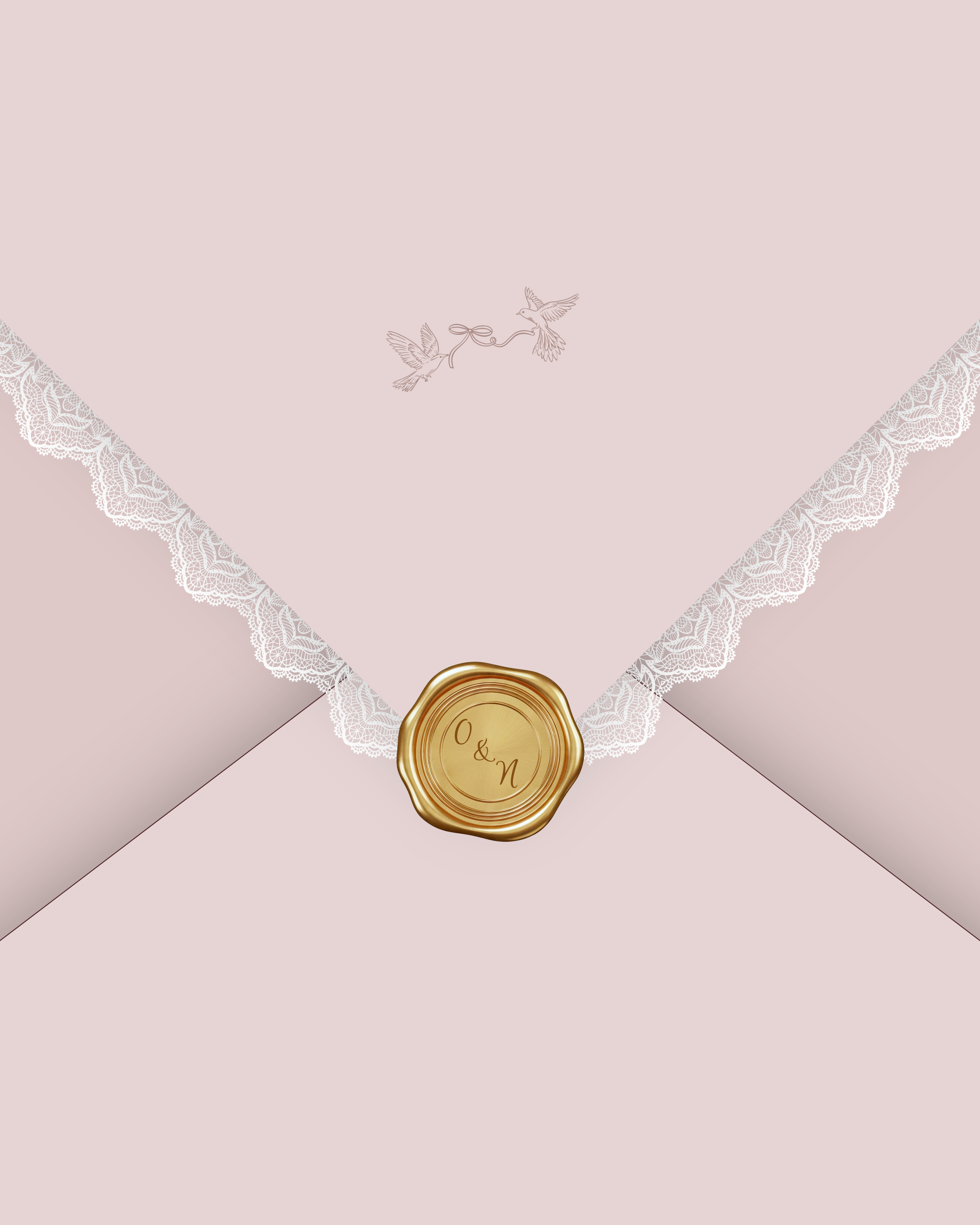 Invitation de mariage pour Oumaïma et Noam